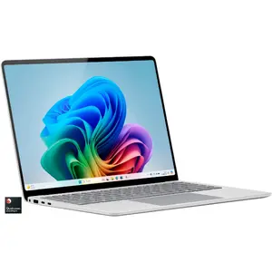 Microsoft Surface Laptop 7 Copilot+ PC Qualcomm Snapdragon X1E-80-100 Ноутбук 35 cm (13.8") Сенсорный экран 16 GB LPDDR5x-SDRAM 512 GB Твердотельный накопитель (SSD) Wi-Fi 7 (802.11be) Windows 11 Home Платиновый