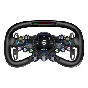 Рулевое колесо Moza Racing Vision GS Черное Алюминий Углеродное волокно Микрофибра