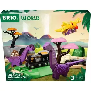 Набор поездов и путей BRIO Dinosaur Adventure Set Многоцветный