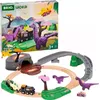 Vilcienu un trases komplekts BRIO Dinosaur Adventure Set Photo 2