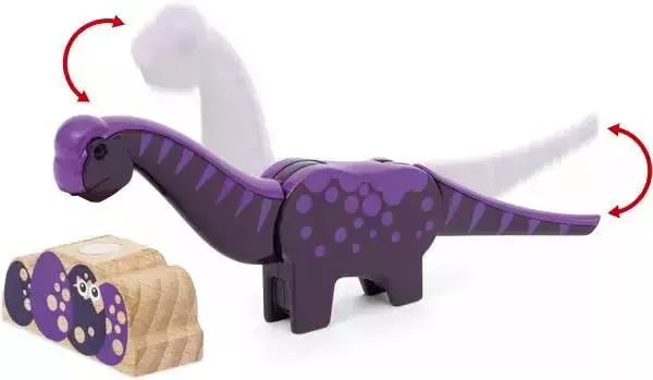 Vilcienu un trases komplekts BRIO Dinosaur Adventure Set Photo 8
