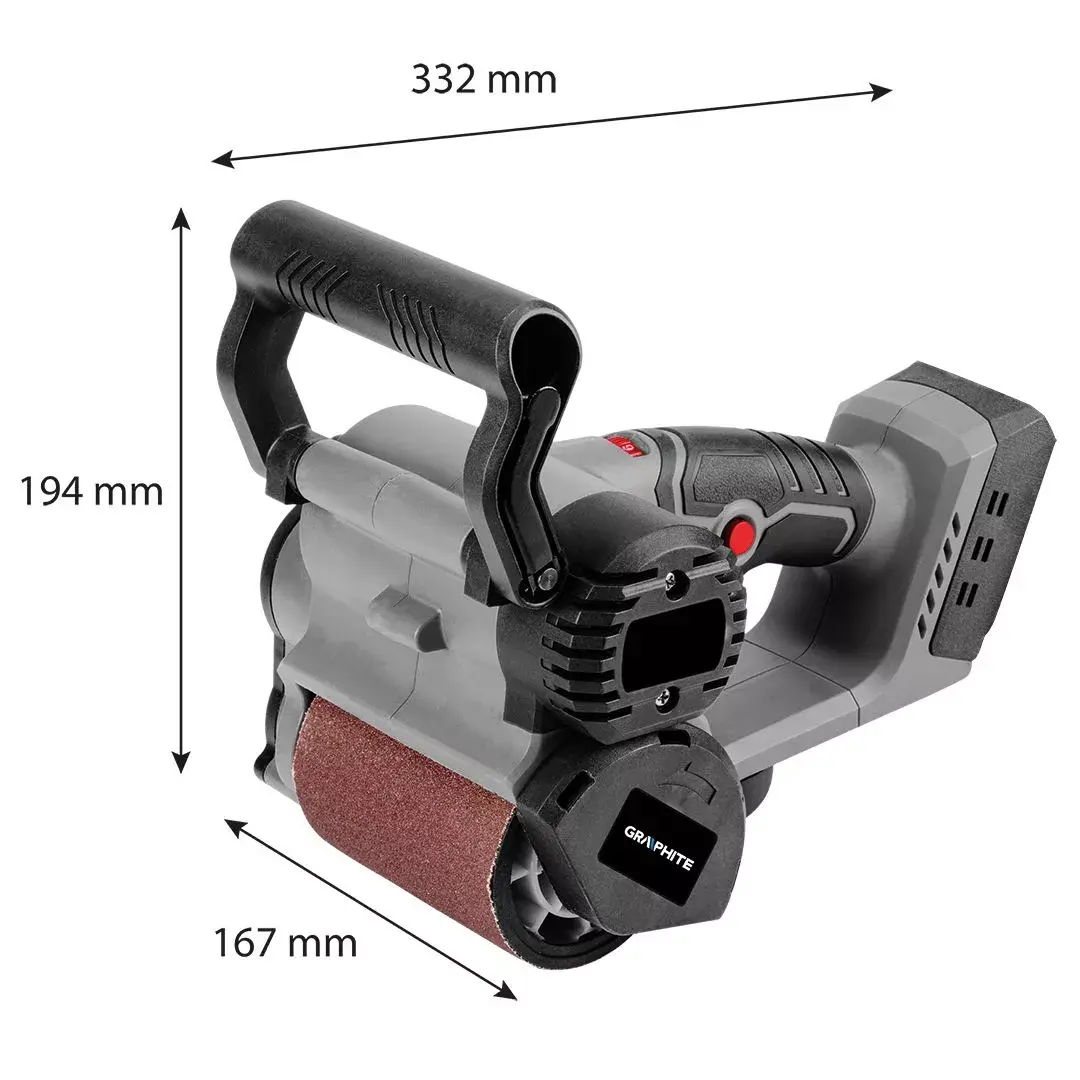 Portable sander Graphite 58GE137 Photo 5