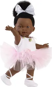 Lelle Llorens Zoe balerīna 28 cm — vinila lelle ar kustīgām locītavām