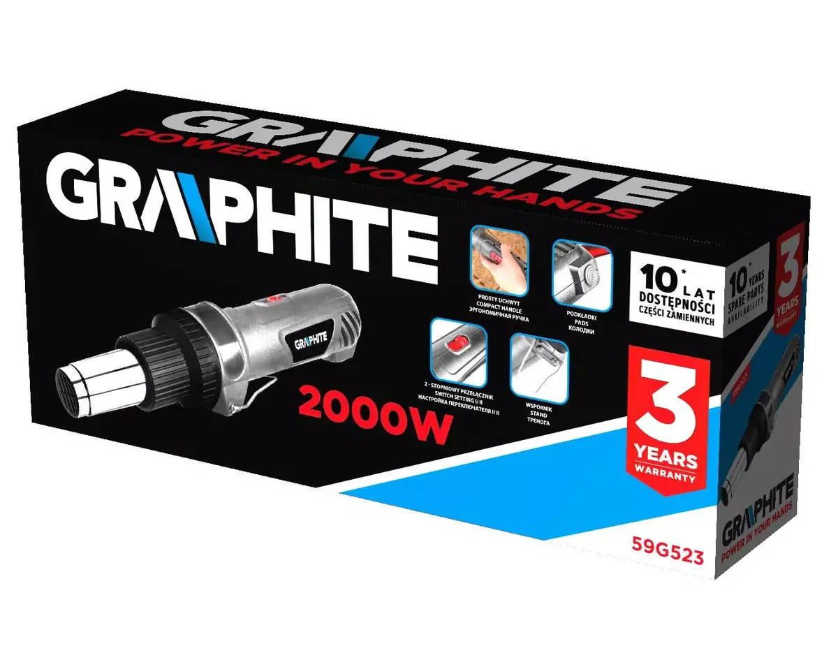 Karstuma pistole GRAPHITE 59G523 Photo 6