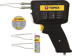 Topex Transformer Soldering Iron 150W TOP-44E005 – 150 W Power, MPN TOP-44E005