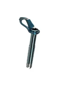 Ice screw Blue Ice Aero Lite 16 cm — climbing protection screw, blue