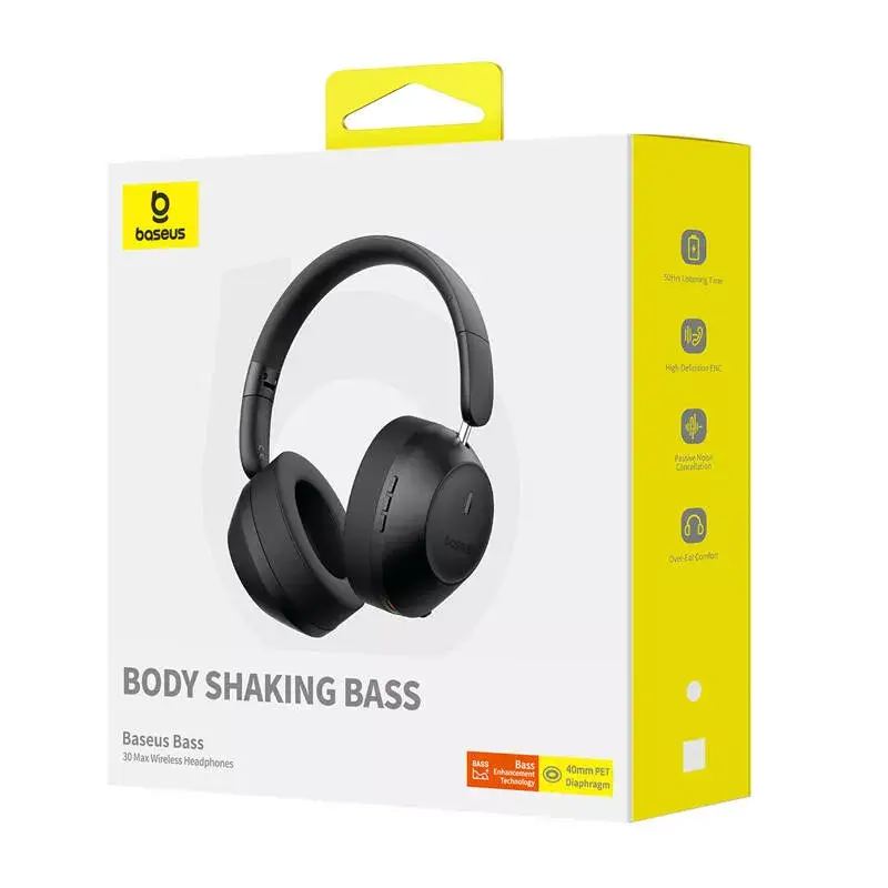 Austiņas Baseus Bass 30 Max Wireless Photo 7