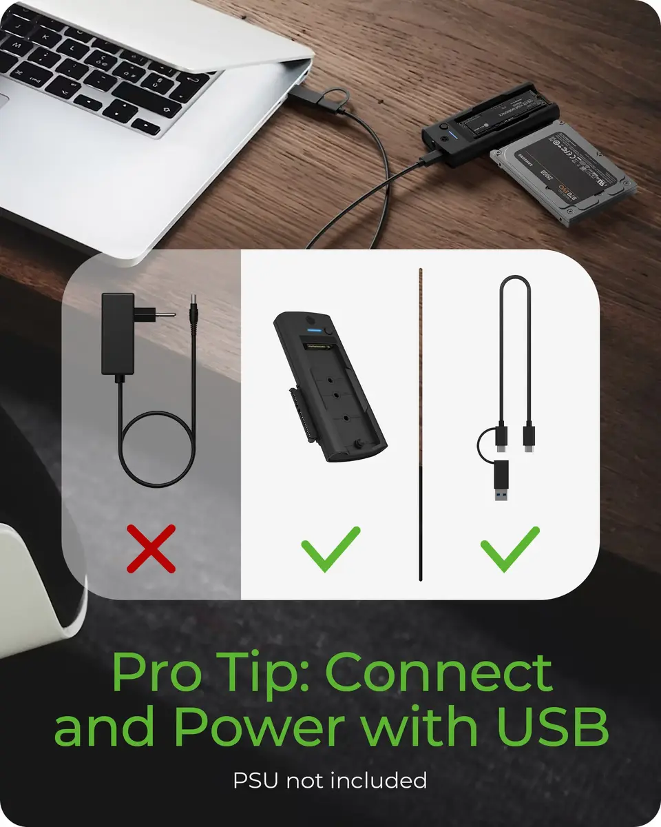 ICY BOX IB-180MS-C31 USB 3.2 Gen 2 Type-C док-станция Photo 5
