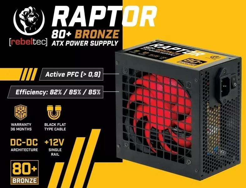 Блок питания ATX RAP TOR Photo 5