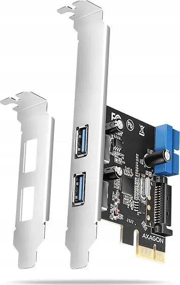 PCIe kontrolieris Axagon PCEU-232RS 2x ext