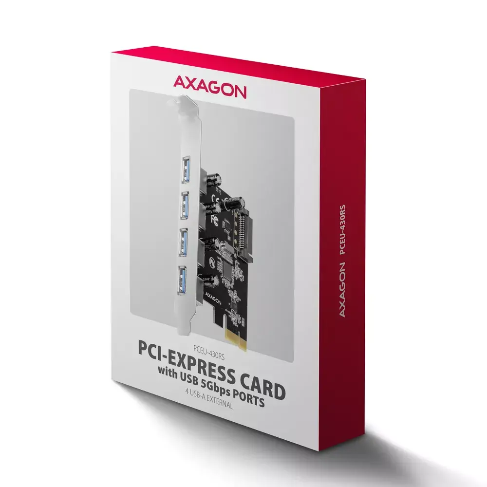 PCIe контроллер Axagon PCEU-430RS Photo 6