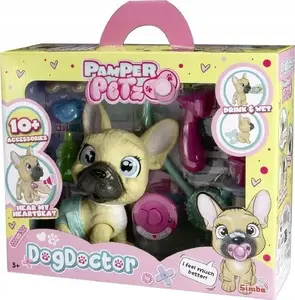 Rotaļu komplekts SIMBA Pamper Petz Veterinārārsts ar kucēnu (3+)