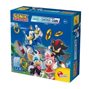 Настольная игра Lisciani Sonic Chaos Control Game — гонки, 6+ лет, время игры 20 мин