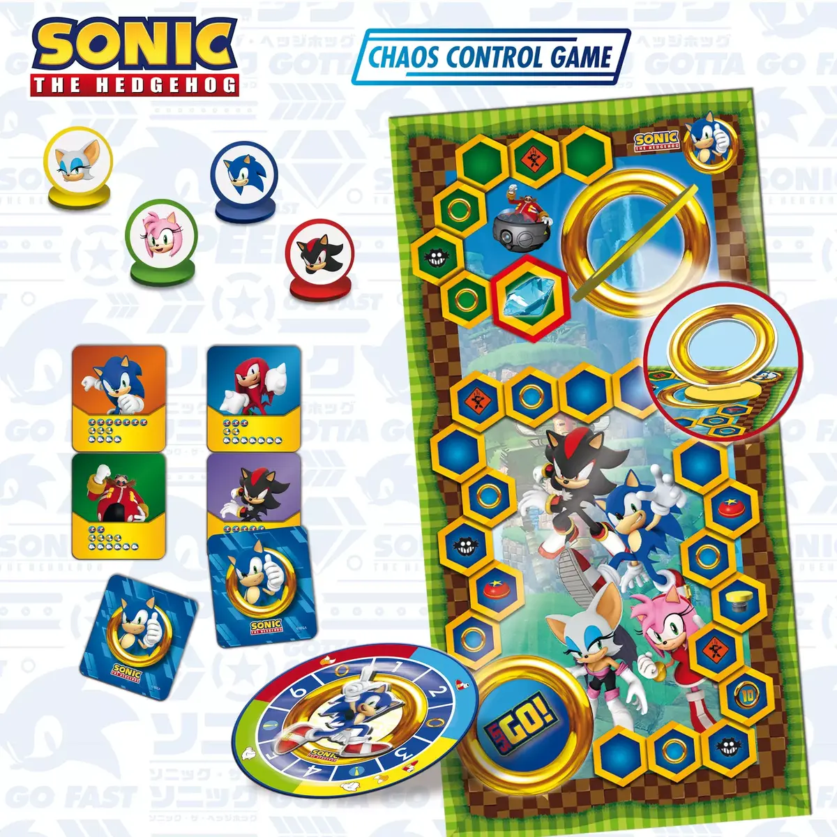 Настольная игра Lisciani Sonic Chaos Control Game Photo 2
