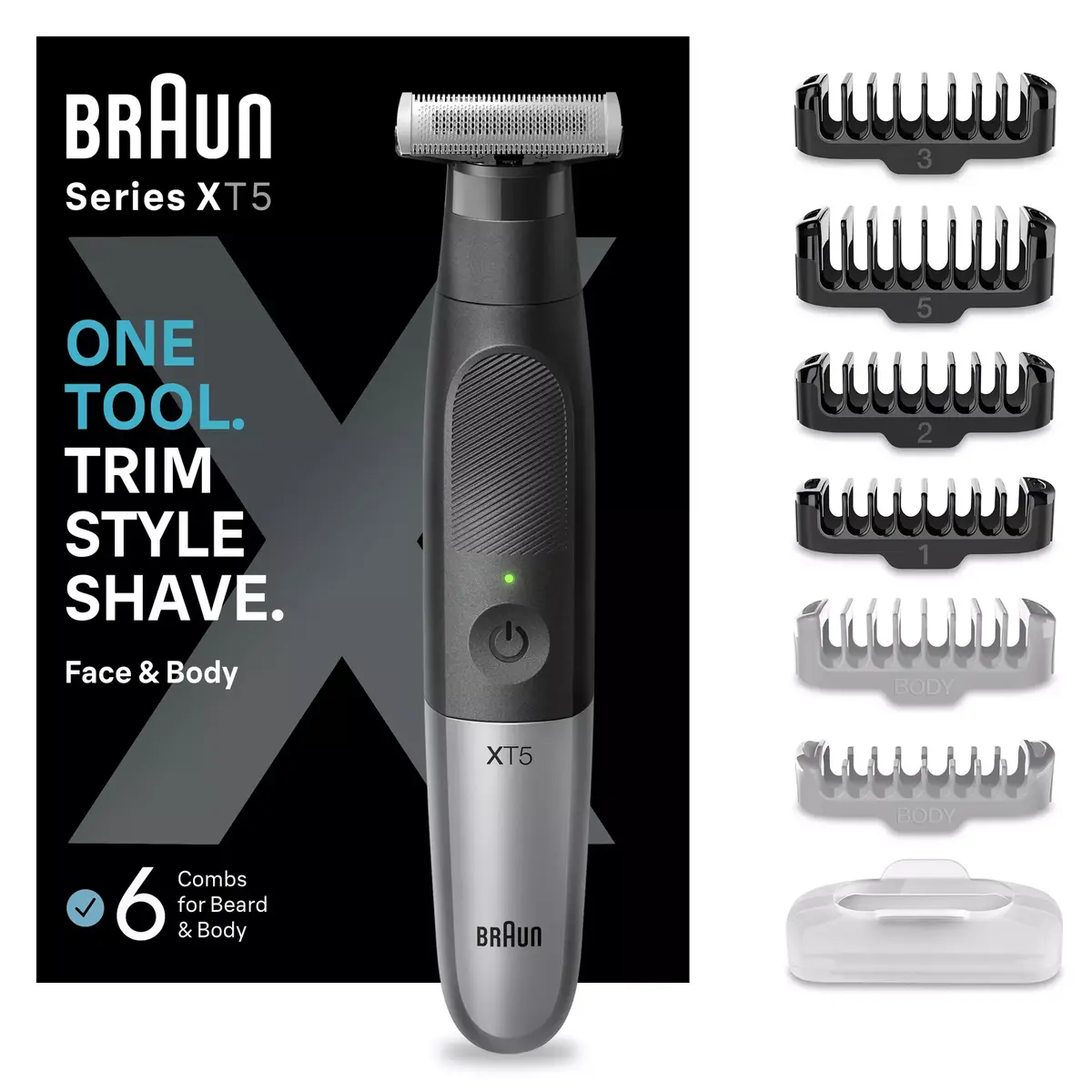 Триммер BRAUN Series X XT5200 — 1 мм, беспроводной Photo 4