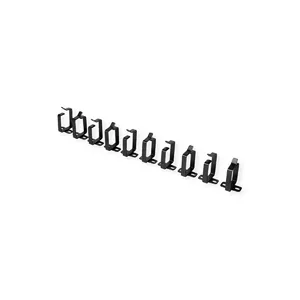 Cable duct ROLINE 44x60mm black 10 pieces