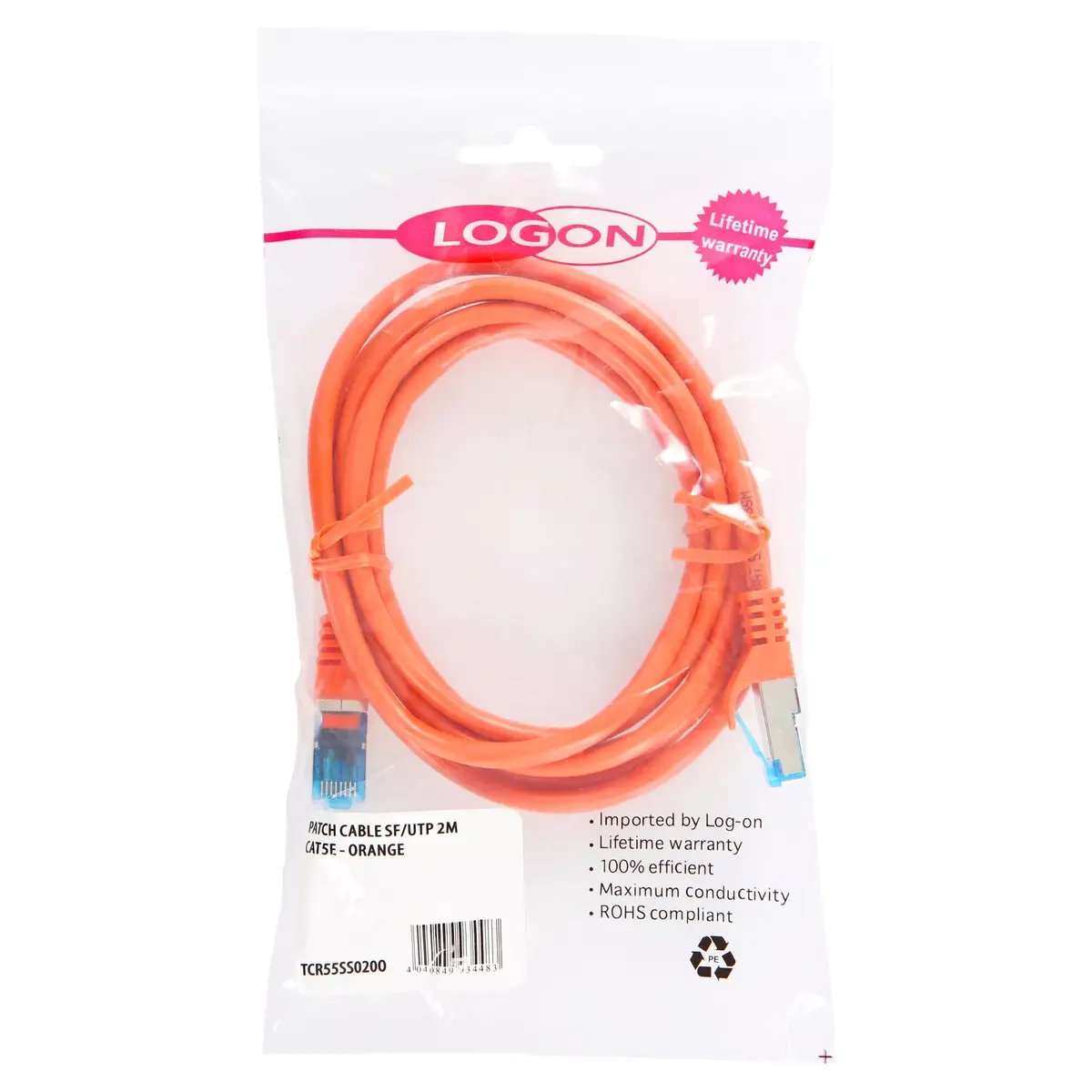 Networking cable LOGON TCR55SS030O Photo 2