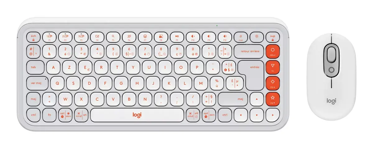 Logitech POP Icon Combo Tastatūra Pele