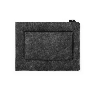 Sleeve case Durable Effect 33 cm 13 inch Anthracite 1 front pocket monochromatic