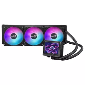 All-in-one liquid cooler ASUS ROG Ryujin III 360 ARGB — 360 mm radiator, 3x 120 mm FDB fans, LCD, Aluminum radiator, 2800 RPM