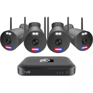 Homeguard HGNVK-109104 Video Surveillance Kit Wireless 10 Channels
