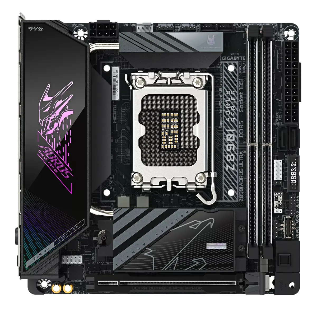 Pamatplate GIGABYTE Z890I AORUS ULTRA, Kods: Z890I Photo 2