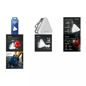 Magnetic Safety Motion Light Varta Model 16621101121 — 2×CR2032 battery-powered portable LED light
