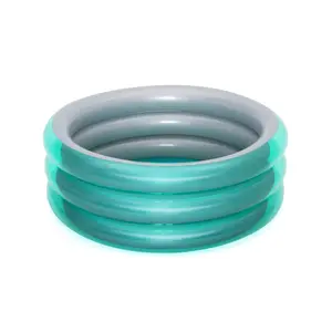Inflatable Pool Bestway Big Metallic 3-Ring Ø1.5 m × H53 cm, Vinyl, 445 L