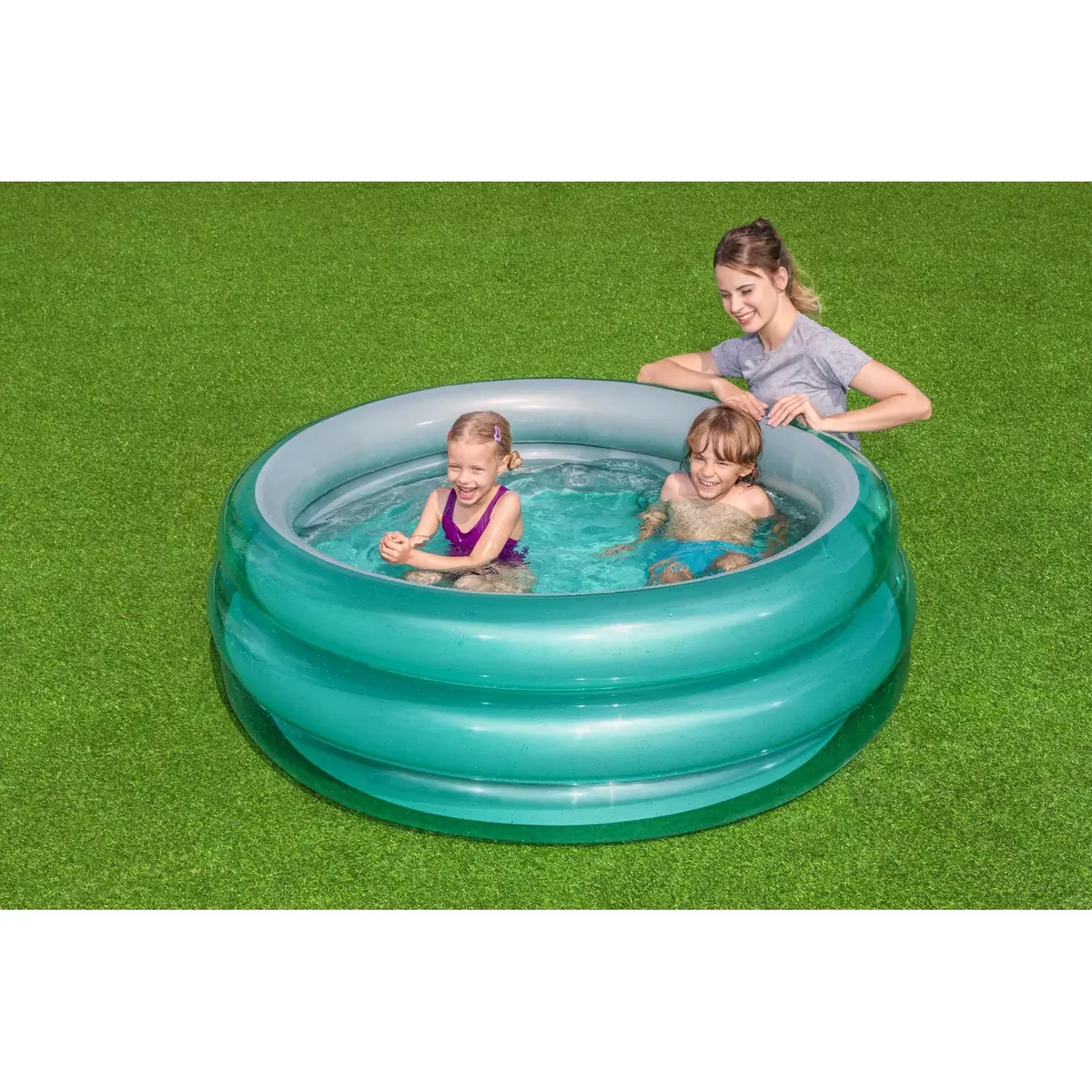 Inflatable Pool Bestway Big Metallic Ø1.5m H53cm Photo 9