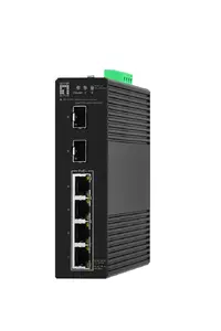 LevelOne Hilbt GB/SL PoE+ 6-portu rūpnieciskais slēdzis IP30