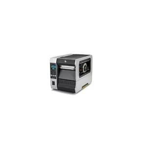 Etiķešu printeris Zebra ZT620 termopārvade 203×203 DPI 168 mm drukas platums LCD 26 kg Vadu un bezvadu Ethernet Bluetooth pelēks/melns