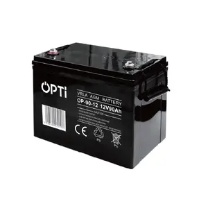 Battery Volt Polska AGM OPTI 12V 90Ah sealed lead-acid battery, 12V 90Ah