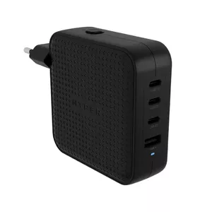 Charger HYPER HyperJuice 100W USB-C GaN Travel Charger Black Indoor AC Laptop Smartphone Tablet