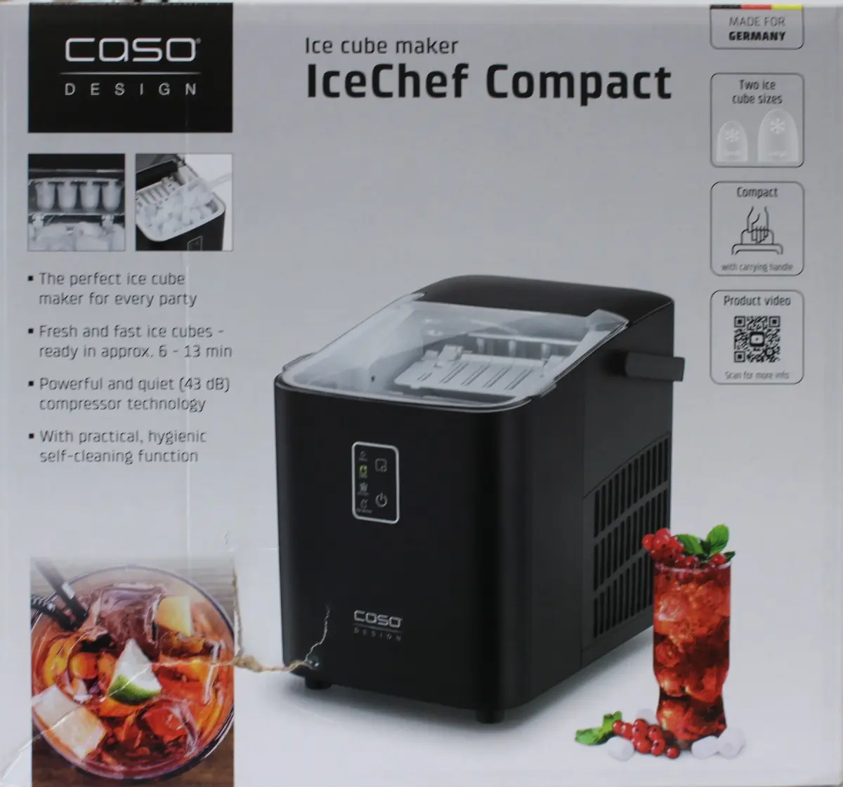 Caso IceChef Compact ice cube machine 120 W Photo 8