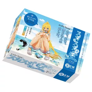 Набор для бондажа Liebe Seele Vivid Sky LS 24936754001 — 8 предметов, глянцевый синий полиуретан, металлические детали