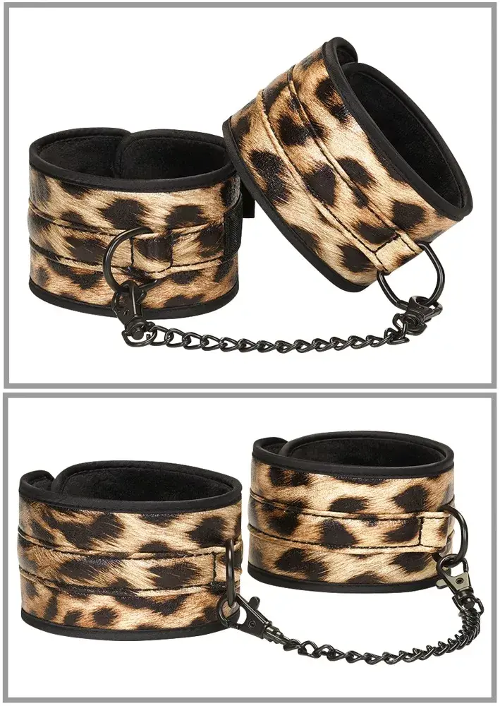 Набор для бондажа Liebe Seele LS Leopard Print 13 шт. Photo 5