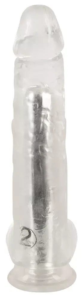Вибратор Crystal Crystal Clear — перезаряжаемый, 24,5 см Photo 4