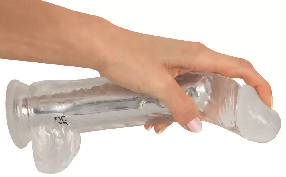 Вибратор Crystal Crystal Clear — перезаряжаемый, 24,5 см Photo 8