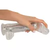 Вибратор Crystal Crystal Clear — перезаряжаемый, 24,5 см Photo 8