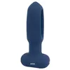 Анальный вибратор ANOS Silicone Black — конический плаг Photo 4