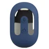Анальный вибратор ANOS Silicone Black — конический плаг Photo 6