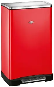 Atkritumu tvertne Wesco Big Double Boy 112756, sarkana, 2 nodalījumi