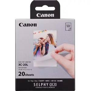 Принтер Canon XC-20L Dye-sublimation 5.4x8.5 см 20 шт
