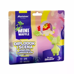 Bloki Mini vafeles - Diplodokss un posma 25 elementi