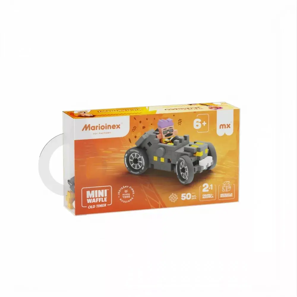 Marioinex Blocks Mini Waffle Cars — 50 gab. Photo 2