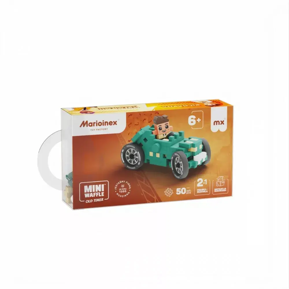 Marioinex Blocks Mini Waffle Cars 906248 — 50 gab. Photo 2