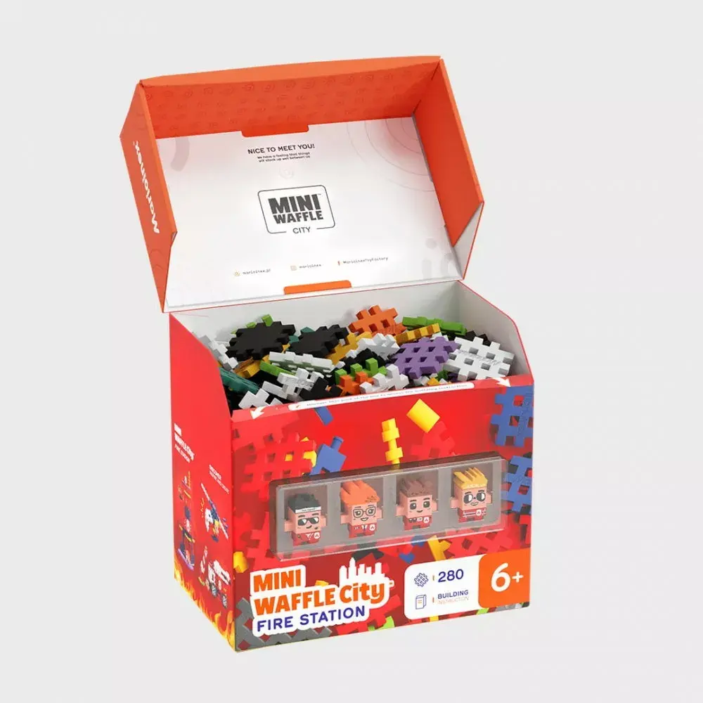 Marioinex Waffle Blocks Пожарная станция 280 шт 906279 Photo 9