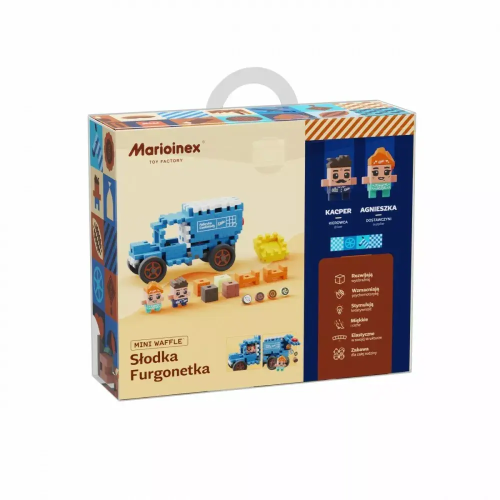 Marioinex Mini Waffle Wedel Sweet Van 100 gab. Photo 10