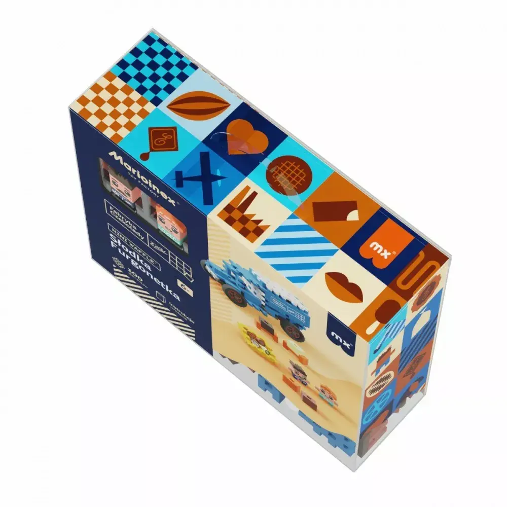 Marioinex Mini Waffle Wedel Sweet Van 100 gab. Photo 13