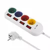 Strāvas pagarinātājs MACLEAN MCE508 4 kontaktligzdas 1,5 m ar USB Photo 10